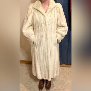 Vintage Long Mink Fur Coat from Wachtenheim Furs Los Angeles